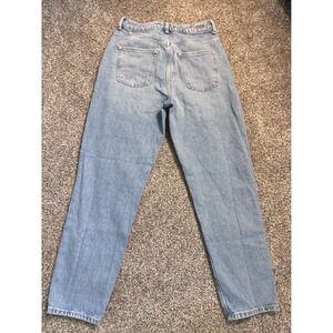 Zara Light Blue Straight Leg Jeans